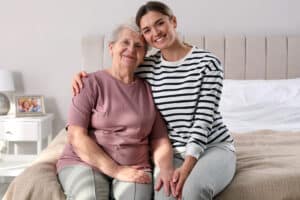 Alzheimer’s home care helps seniors age in place comfortably and safely.